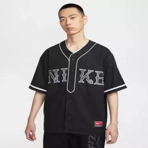 나이키 IF2230 010 스포츠웨어 스포츠브라 라이프 반소매 빈티지 스포츠 탑 M 블랙:화이트 5868547