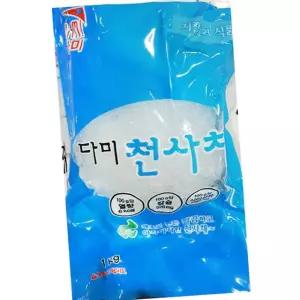 다미식품 천사채 실 1kg 곤약면 저칼로리 다이어트면