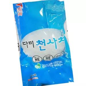 다미식품 천사채 실 1kg 10개 저칼로리 식품 곤약 국수 다이어트