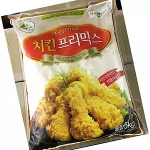 이슬나라 치킨 파우더 5kg 2개 튀김용 양념 업소