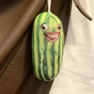 [룽스_65]오이 키링 키홀더 열쇠고리 가방꾸미기 인싸