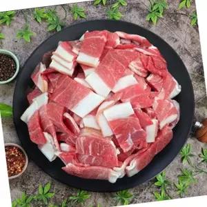 GD 국내산 앞다리살 미전지 3mm 제육용 1kg 돼지 볶음