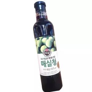 백설 매실청 1.025kg 전통 음료 건강 발효 차 청 요리