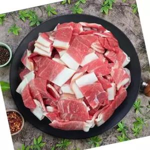 국내산 앞다리살 미전지 5mm 제육용 1kg 돼지 볶음 요리