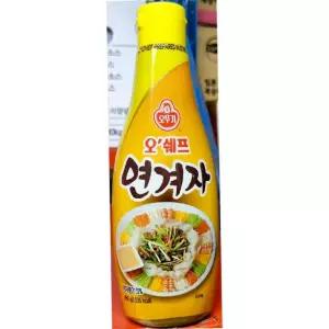오쉐프 연겨자 480g 12개 머스타드 소스 냉채