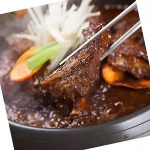 상호맘 달달구이 등갈비 1kg 냉동 양념 갈비 구이