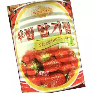 우림 딸기 잼 3kg 6개 빵 토핑 제과 대용량