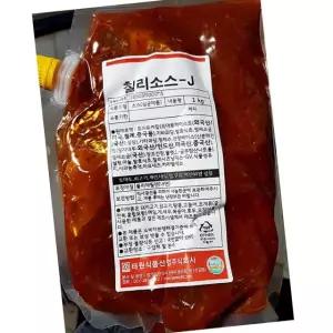 태원 칠리 소스 1K 업소용 매운 소스 치킨