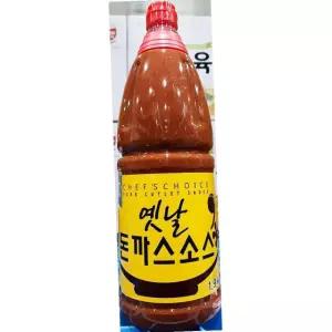 미담채 옛날 돈까스 소스 1.8L 8개 업소용 치킨