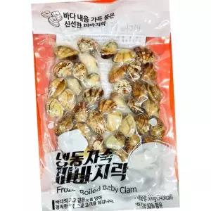 삼원시푸드 자숙 피바지락 냉동 500g 20입 바지락