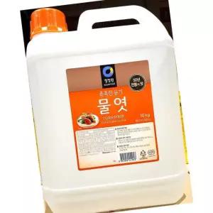 대상 흰 물엿 10kg 업소용 대용량 조미 제과 요리 재료