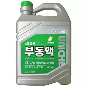 [룽스_65]사계절부동액 냉각수 3리터녹색