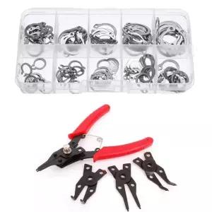 [룽스_65]스프링강 키누끼 락 3IN1플라이어+스냅링 150PCS
