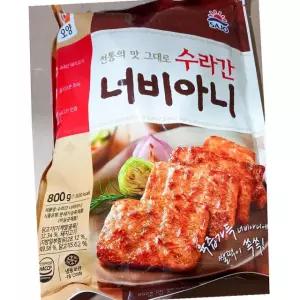 사조오양 수라간 너비아니 냉동 800g 불고기 구이 고기