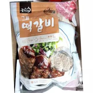 굿프랜즈 그릴 떡갈비 140g 10입 6개 냉동 간편식