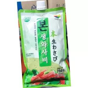 녹미원 본생 와사비 750g 20개 고추냉이 초밥재료 와사비소스