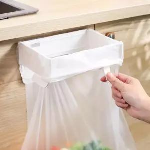 [룽스_65]접착식 벽걸이 싱크대쓰레기통 휴지통 분리수거함