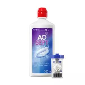 [알콘]옵티프리 렌즈세척액 에이오셉 플러스 360ml 1개