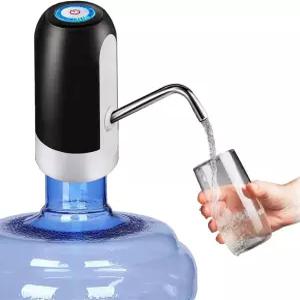 5갤런 물병 디스펜서 USB 충전 펌프 25갤런용 전기 음용 휴대용 물 저소음 주방 캠핑용 스위치