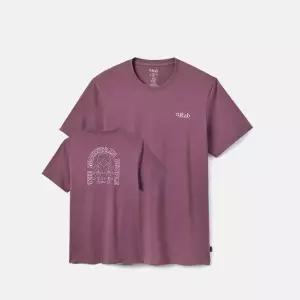 RAB 스탠스 써크 티(여) Dark Iris 547903Moony