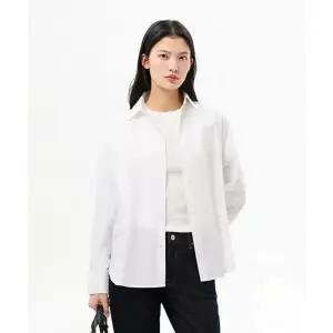 타미힐피거 Tommy Hilfiger 포플린 이지 로고 셔츠 (T22G0WSH031WT1YCF)