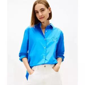 타미힐피거 Tommy Hilfiger 포플린 이지 로고 셔츠 (T22G0WSH031WT1C4H)