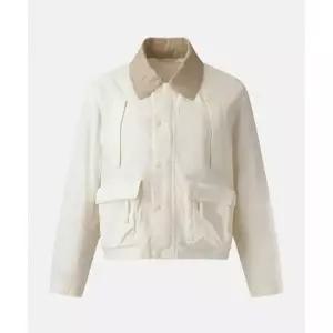 코오롱스포츠 KOLON SPORT Atelier Line 여성 컨트라스트 칼라드 워크 재킷 6WJJS26502CRE 267961