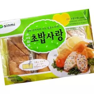 신미씨앤에프 신미 조미 유부 600g 일식 초밥 우동 토핑 요리
