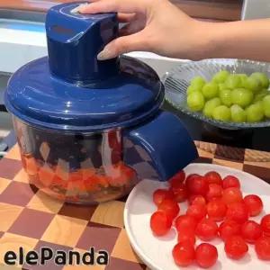 포도껍질까는기계 과일껍질제거기 자동 블루 전자동 필링기