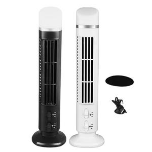 탁상 용 책상 미니 소형 데스크 휴대용 USB 테이블 선풍기 90 도 진동 조용한 블레이드리스 타워 가정 침실