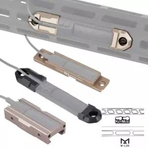 Mlok Keymod 레일 마운트 Surefire M600 M300 스카우트 라이트 손전등 ST07 20mm Picatinny 레일용 압력 패드 스위치 액세서리 A-DE
