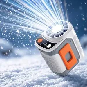 탁상 용 책상 미니 소형 데스크 휴대용 허리 팬 USB 충전 긴 배터리 수명 클램프 디자인 야외 건설 및 여름