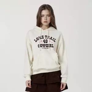 [백화점 정품] 후아유 [여성] Western Printing Hoodie WHMHG2221F