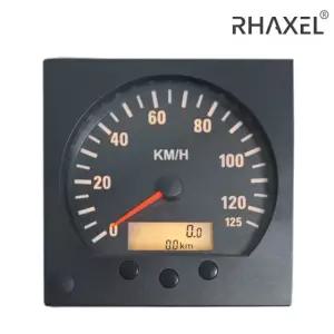 RHAXEL 트럭 미니밴 속도계 주행거리계 25km/h 조절 가능 9 백라이트 36V M 6x .5(holzer)