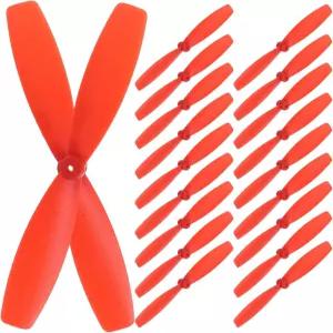 Garneck 10쌍 2날 프로펠러 미니 플라스틱으로 만든 ABS 소재 장난감 비행기 부품 용 리크 RCC 모델 조종성