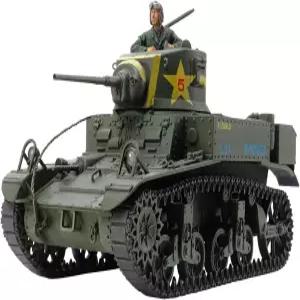 타미야 35360 1/35 밀리터리 미니어처 시리즈 No 360 미국 경전차 M3 스튜어트 후기 모델 플라스틱