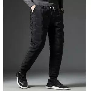고품질 한파 방한 압열 누빔 패딩바지 작업복바지 (WB80352)