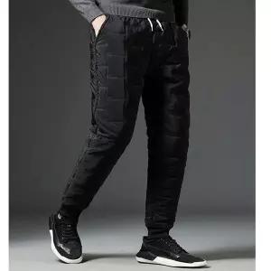 고품질 한파 방한 압열 누빔 패딩바지 작업복바지 (WB80352)