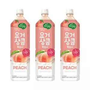웅진 자연은 요거상큼 복숭아 1.5L x 12개 (WD0EA13)
