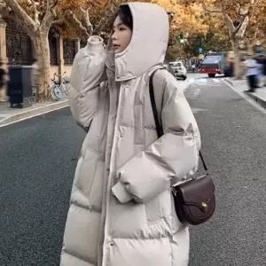 여성 후드 겨울 데일리 캐주얼 모임 롱 패딩 스타일 기장긴롱패딩 (WD9A56A)