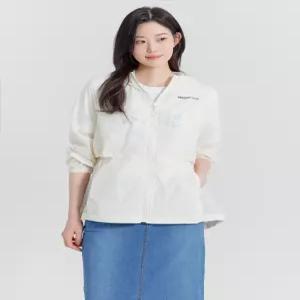스판 후드 사파리형 중기장 바람막이 점퍼 LSJPP354_IV