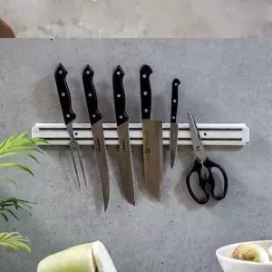 고품질 자석칼꽂이(화이트) 칼블럭 칼집 칼보관 칼꽂이함 (W326EF4)