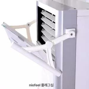 스탠드 에어컨 가림막 윈드가드 냉난방기용 투명 바람막이