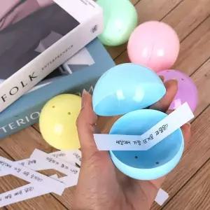 [하프클럽/알티피아]불투명 뽑기공 빈캡슐 65mm 5P