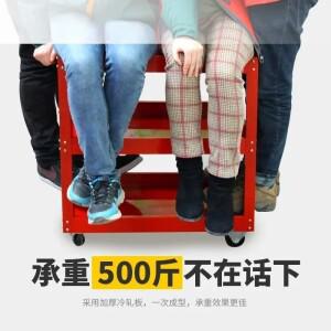 내구성 있는 73*80*36.5cm 작업장 공구 카트 바퀴 달린 캐비닛 차고 랙 액세서리