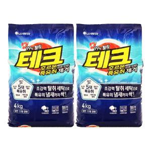 엘지 테크 호르몬으로 인한 특유취제거 분말 세탁세제 X 2개