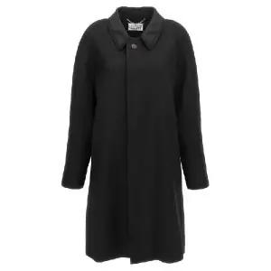 Maison Margiela 포스티치 디테일 롱 코트 SI0AA0003S54959 900 TP942786680
