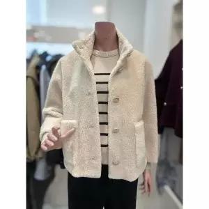 올앤선드리 세이브존06 밴드무스탕 퍼자켓 A5WAFJ815 (42313262)