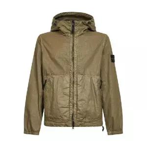 Stone Island 로고 패치 후드 재킷 L1S154100053S0069 V005G TP974394038