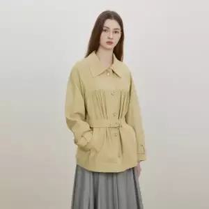 [롯데백화점]DEWL 셔링 벨티드 자켓 D261MSF010